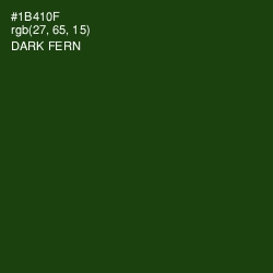 #1B410F - Dark Fern Color Image